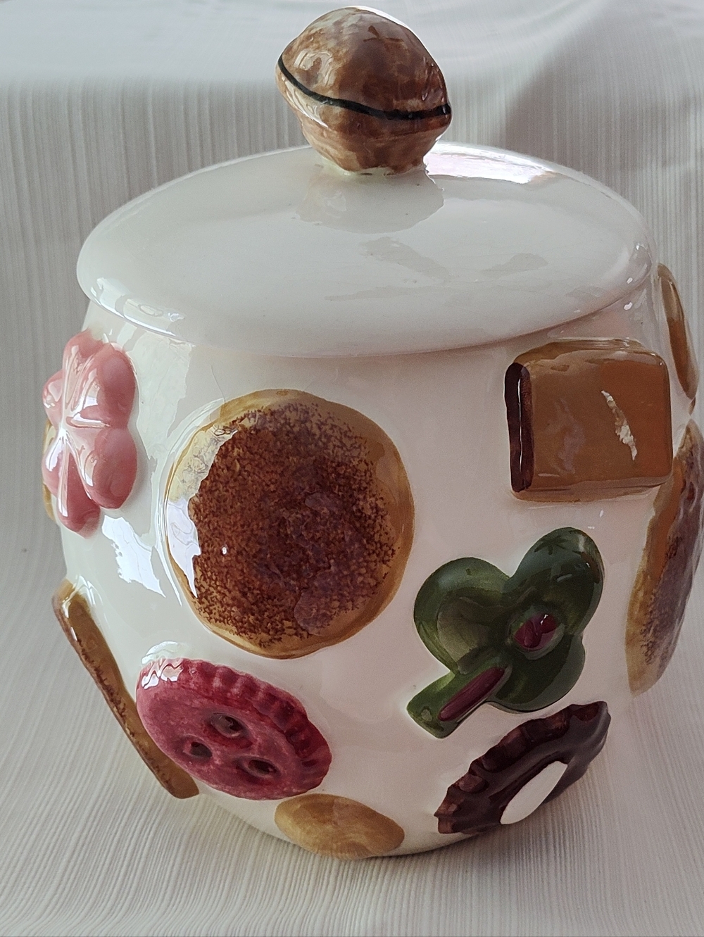 Vintage "Cookies All Over" Cookie Jar